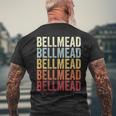 Bellmead Texas Bellmead Tx Retro Vintage Text Men's T-shirt Back Print Gifts for Old Men