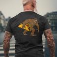 Bigfoot Taco Funny Sasquatch Cinco De Mayo CostumeMens Back Print T-shirt Gifts for Old Men