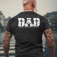 Blessed Dad Daddy Cross Christian Religious Fathers Day Mens Back Print T-shirt Gifts for Old Men
