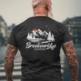 Breckenridge Colorado Vintage Mountain Landscape Mens Back Print T-shirt Gifts for Old Men Breckenridge Colorado Vintage Mountain Landscape Mens Back Print T-shirt Gifts for Old Men
