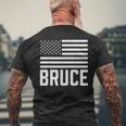 Bruce Birthday Forename Name Personalized Usa Men's T-shirt Back Print Gifts for Old Men