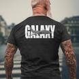 C5 Galaxy Men's Back Print T-shirt Gifts for Old Men