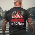 Carnival Crew Circus Staff Costume Circus Theme Party Men's T-shirt Back Print Gifts for Old Men