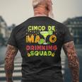 Cinco De Mayo Drinking Squad Cinco De Mayo Fiesta Party Mens Back Print T-shirt Gifts for Old Men