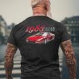 Classic Cars1986 Luxury Italian Sports Car Red Sports Car Mens Back Print T-shirt Gifts for Old Men