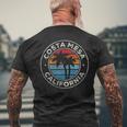 Costa Mesa California Ca Vintage Graphic Retro 70S Men's T-shirt Back Print Gifts for Old Men