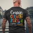 Cousin Crew 2023 For Summer Vacation Beach Family Matching Mens Back Print T-shirt Gifts for Old Men