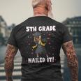 Dabbing Graduation Class Of 2023 Girls 5Th Grade Nailed It Mens Back Print T-shirt Gifts for Old Men
