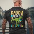 Daddy Of The Birthday Boy Family Matching Dinosaur Squad Men's T-shirt Back Print Gifts for Old Men