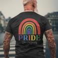 Dare To Be Yourself Love Is Love Gay Pride Month Lgbtq Men's T-shirt Back Print Gifts for Old Men