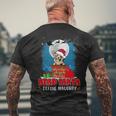 Dear Santa Define Naughty Havanese Dog Funny Christmas Mens Back Print T-shirt Gifts for Old Men