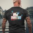 Dilf Hunter Apparel Mens Back Print T-shirt Gifts for Old Men