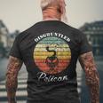 Disgruntled Pelican Quote Men's T-shirt Back Print Gifts for Old Men