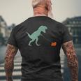 Dog Dinosaur Vintage Tyrannosaurus Rex Havanese Mens Back Print T-shirt Gifts for Old Men
