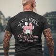 Dog Mom Dog Breed Animal Great Dane Mom Mens Back Print T-shirt Gifts for Old Men