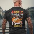 Family Thanksgiving Cruise 2023 Autumn Cruise Squad Matching Men's T-shirt Back Print Gifts for Old Men