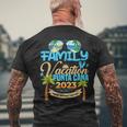 Family Vacation Punta Cana 2023 Dominican Republic Vacation Mens Back Print T-shirt Gifts for Old Men