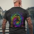 Field Day Let The Games Begin Vibes 2023 Men's Back Print T-shirt Gifts for Old Men