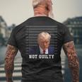 Free Donald Trump Shot Republican President Maga 2024 Men's T-shirt Back Print Gifts for Old Men