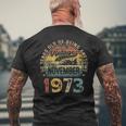 50 Years Old November 1973 Vintage 50Th Birthday Men's T-shirt Back Print Gifts for Old Men