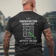 Conservation Scientist Men's T-shirt Back Print Gifts for Old Men