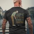 And Rude Golf Drink And Drive- Adult Humor Men's T-shirt Back Print Gifts for Old Men