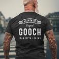 Gooch Name Gift Authentic Gooch Mens Back Print T-shirt Gifts for Old Men