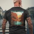 The Grand Canyon National Park Men's T-shirt Back Print Gifts for Old Men