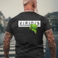 Green Tree Python Morelia Viridis Snake Keeper Men's T-shirt Back Print Gifts for Old Men