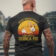 Guinea Pig Never Underestimate A Boy With A Guinea Pig Gifts For Pig Lovers Funny Gifts Mens Back Print T-shirt Gifts for Old Men