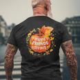 Happy Friendsgiving Thanksgiving With Friends Men's T-shirt Back Print Gifts for Old Men