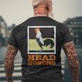 Head Honcho Vintage Rooster Illustration Perfect Boss Men's T-shirt Back Print Gifts for Old Men