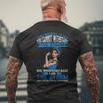 I Am The Storm Colorectal Cancer Awareness Mens Back Print T-shirt Gifts for Old Men