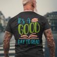 Its A Good Days To Read Reading Design Reading Funny Designs Funny Gifts Mens Back Print T-shirt Gifts for Old Men