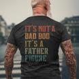 Its Not A Dad Bod Its A Father Figure Funny Retro Vintage Mens Back Print T-shirt Gifts for Old Men