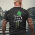 Izzo Name Gift The Izzo Squad Leprechaun V2 Mens Back Print T-shirt Gifts for Old Men
