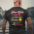 June 1974 1974Th Birthday June Girls 1974 49 Years Old Mens Back Print T-shirt Gifts for Old Men June 1974 1974Th Birthday June Girls 1974 49 Years Old Mens Back Print T-shirt Gifts for Old Men