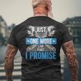 Just One More Car Part I Promise Funny Mechanic Fathers Day Mens Back Print T-shirt Gifts for Old Men