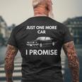 Just One More Classic Muscle Car I Promise Mens Back Print T-shirt Gifts for Old Men
