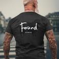 Leave The Ninety-Nine To Find The One Inspirational Men's T-shirt Back Print Gifts for Old Men
