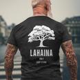 Maui Hawaii Strong Maui Wildfire Lahaina Survivor Men's T-shirt Back Print Gifts for Old Men