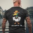 Me Goose-Ta Funny Spanish Quotes Word Pun Sayings Hispanic Mens Back Print T-shirt Gifts for Old Men