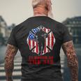 In Memory And Honor We Will Never Forget 343 Firefighter Men's T-shirt Back Print Gifts for Old Men