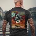 Miskatonic Cthulhu The Great Rock Cosmic Horror Parody Parody Men's T-shirt Back Print Gifts for Old Men