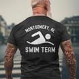 Montgomery Alabama Swim Team Riverfront Boat Brawl Men's T-shirt Back Print Gifts for Old Men