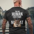 Numbat Graphic Banded Anteater Walpurti Australian Men's T-shirt Back Print Gifts for Old Men