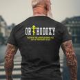 Orthodoxy Faith Of The Apostles Since The Day Of Pentecost Mens Back Print T-shirt Gifts for Old Men