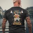 Peace Out 3Rd Grade Hello Summer Mens Back Print T-shirt Gifts for Old Men