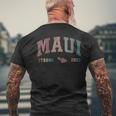 Pray For Maui Hawaii Strong Men's T-shirt Back Print Gifts for Old Men
