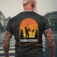 Quabbin Reservoir Massachusetts Fishing Men's T-shirt Back Print Gifts for Old Men